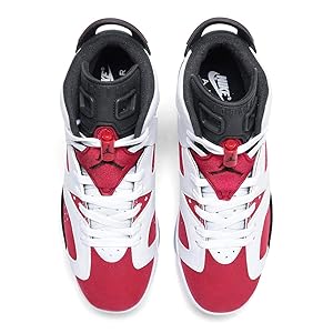 Nikeジョーダン6 jordan カーマイン　キッズ　ジュニア　20cm Amazon.com | Nike Jordan Youth Air 6 Retro GS 384665 106